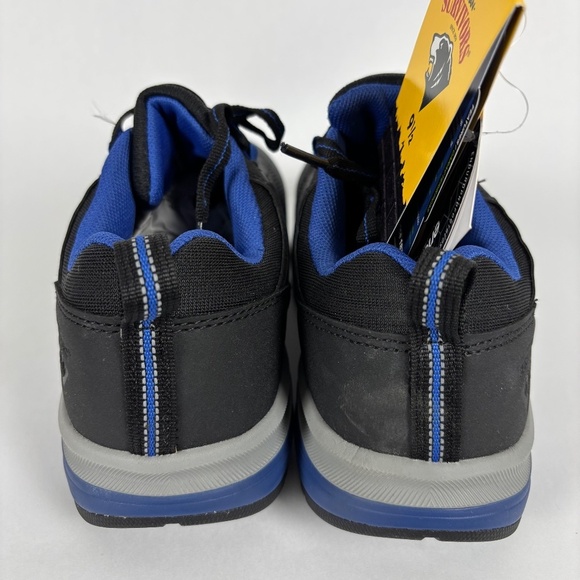 Herman Survivors Men's Cassle Composite Toe Low Profile Work Shoe 9 Black | Blue - Picture 9 of 11